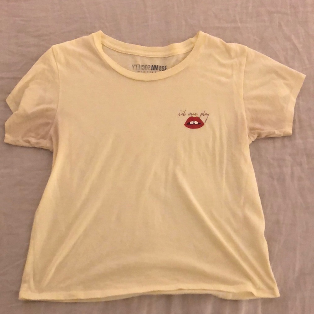 cute yellow t shirt